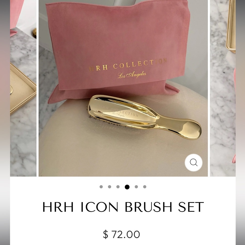 HRH COLLECTION gold brush - Picture 7 of 7